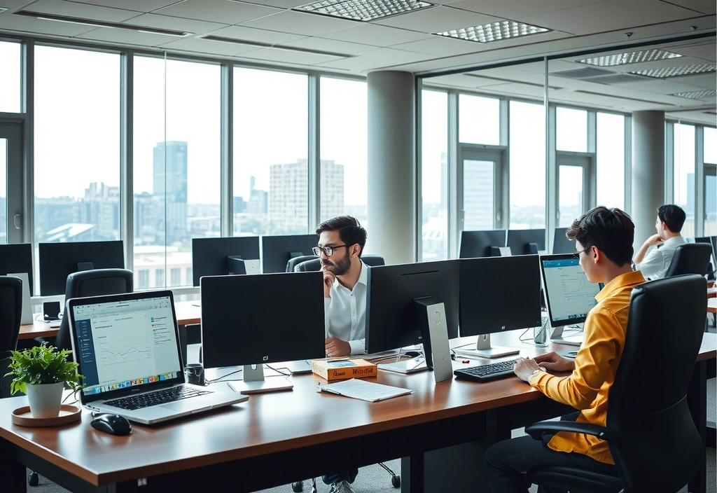 Professional workspace environment